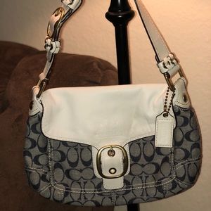 Coach hobo bag in denim